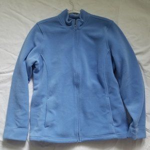Womens LL Bean Light Blue Sweater Size L